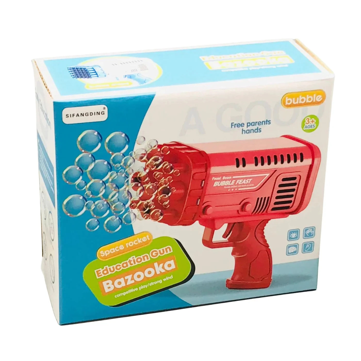 Bazooka Bubble Water Gun | Rechargeable Bubble Blaster