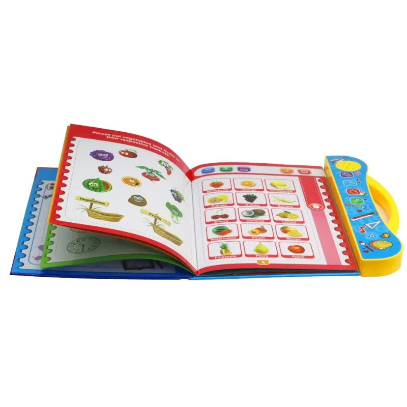 Intelligence Learning Book for Kids | Interactive Letters & Numbers
