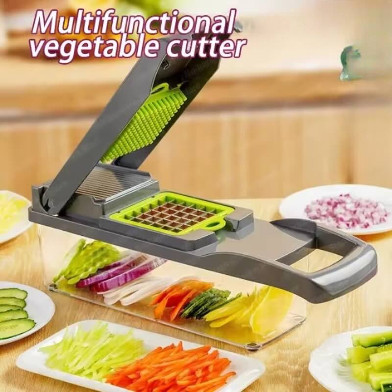 16-in-1 Mandoline Slicer & Vegetable Chopper