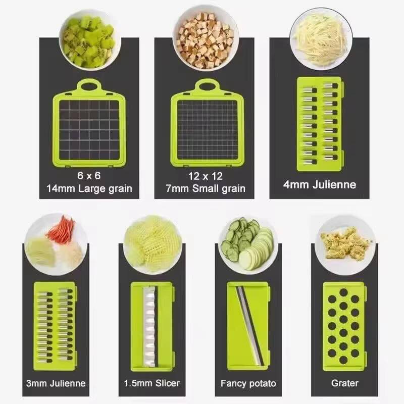 16-in-1 Mandoline Slicer & Vegetable Chopper