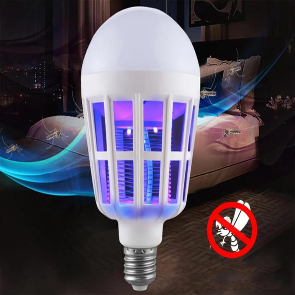 2-in-1 LED Mosquito Killer Bulb – 15W